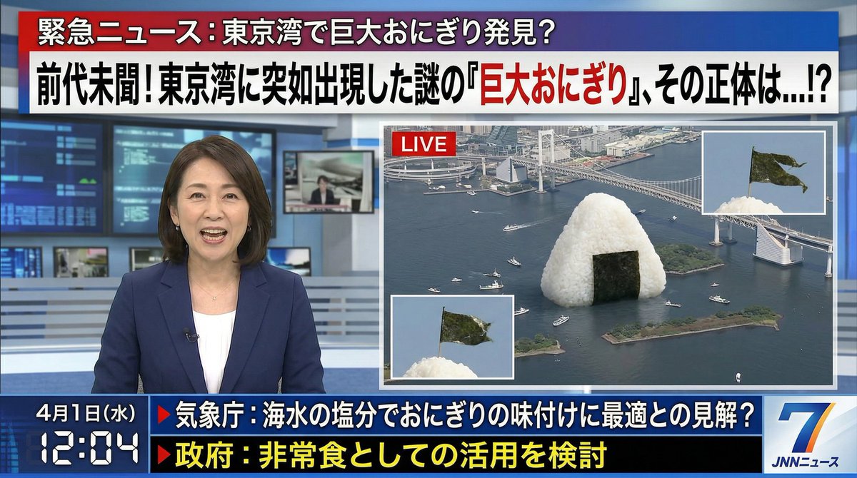 YouTube 缩略图 - 愚人节假新闻图像生成提示词 效果图