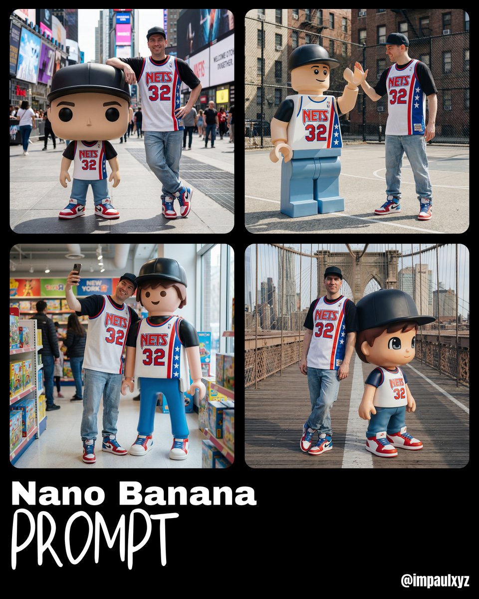 与乐高Funko潮玩手办趣味合影 效果图