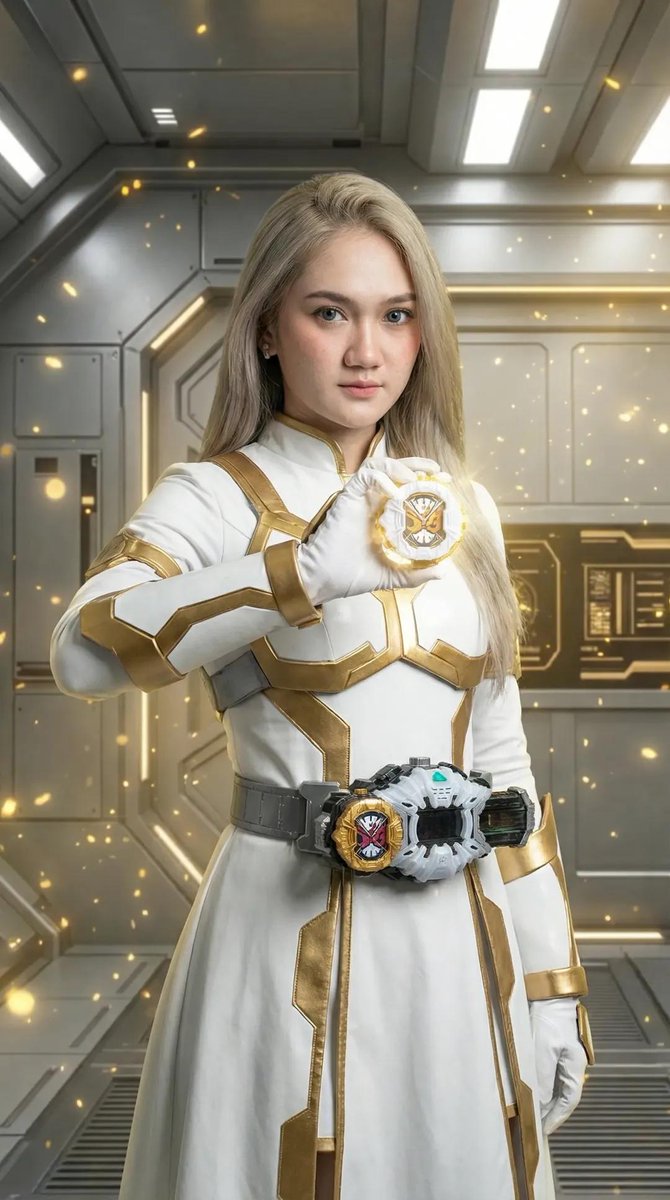 金白装甲少女时之驱动变身 效果图