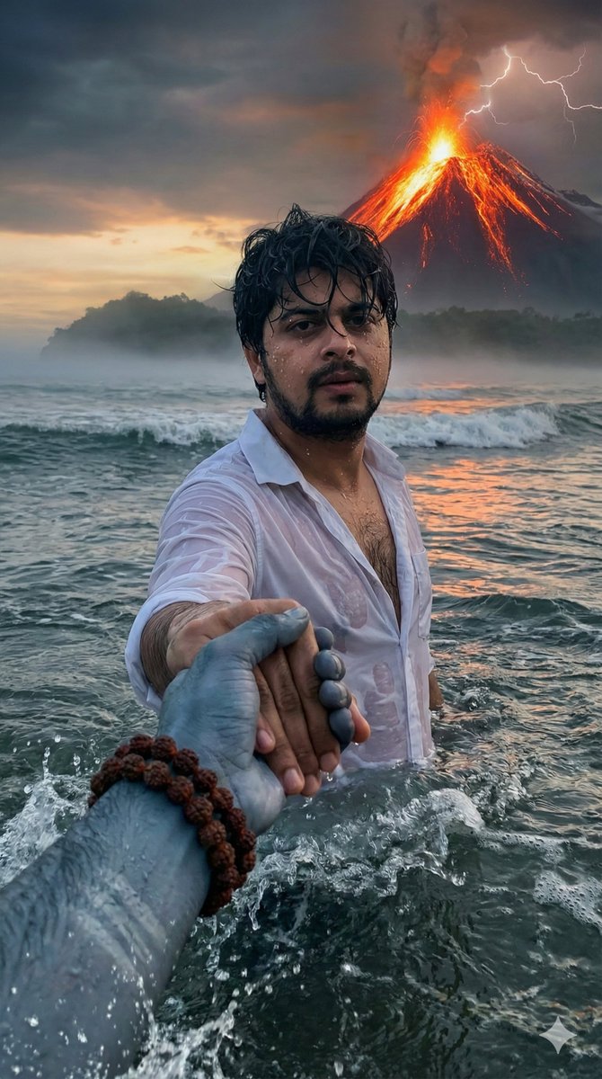 湿婆神牵我穿越狂暴怒海与火山 效果图