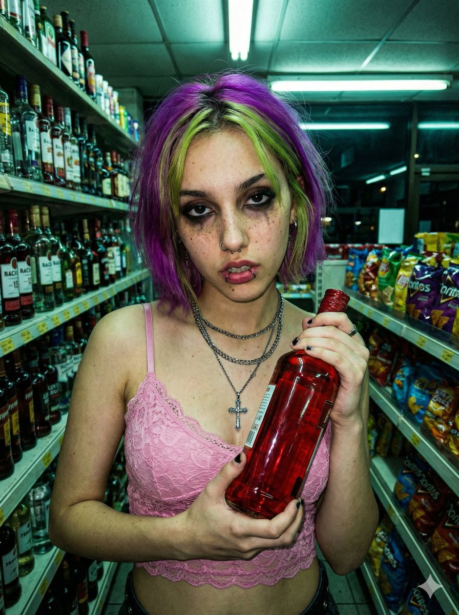 深夜便利店的危险朋克少女 效果图