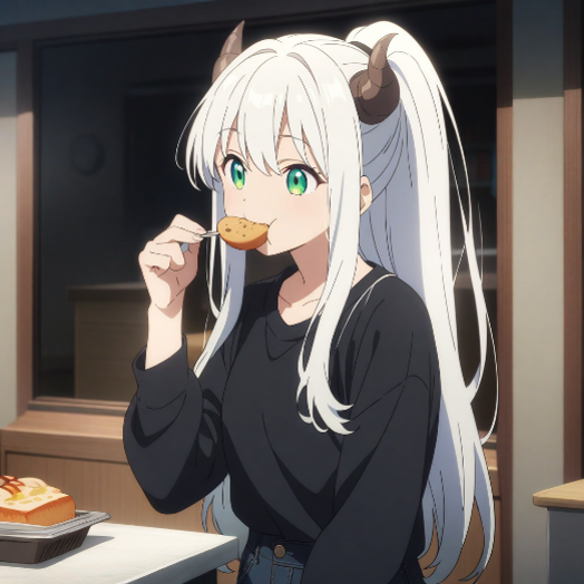 纳米香蕉魔法让角色吃美食 效果图