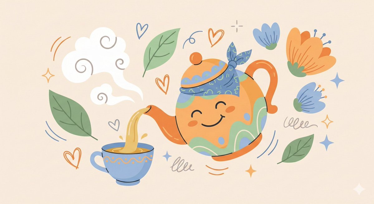 奇趣扁平风插画角色设计 效果图