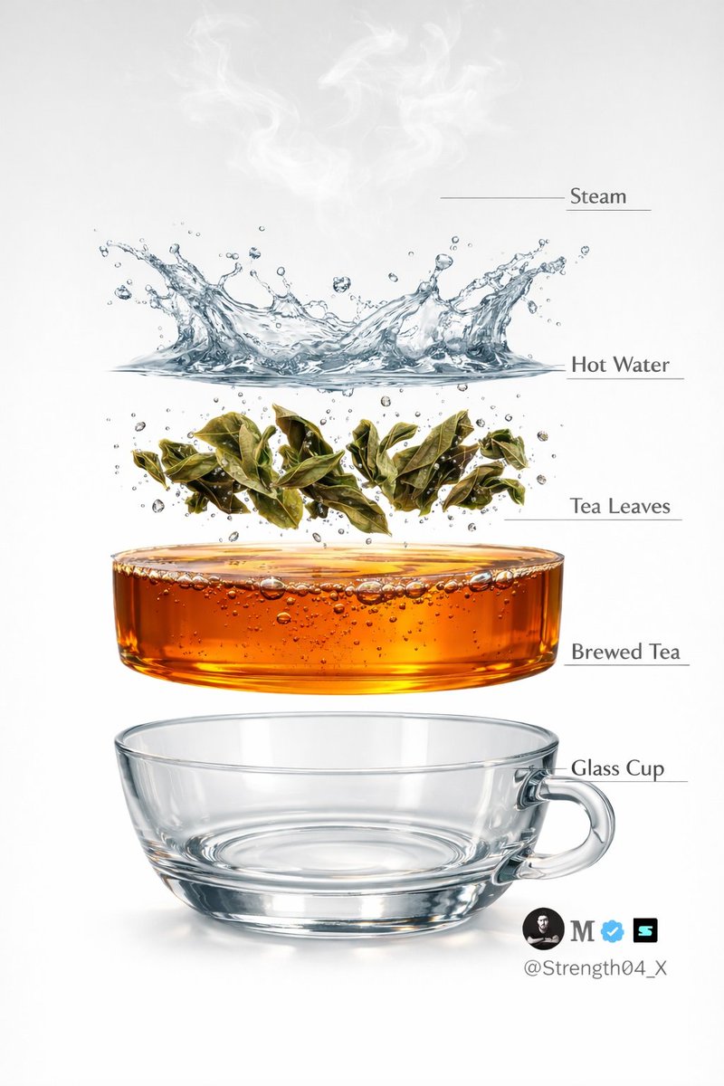 晶莹剔透的琥珀茶汤微距摄影 效果图
