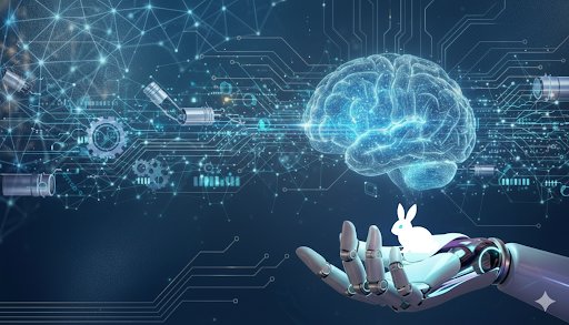 搭载兔子图腾的硬核实体AI 效果图