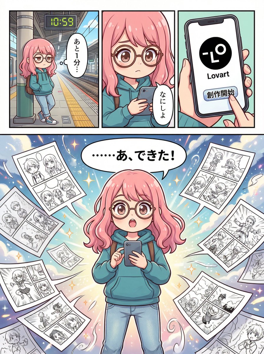 少女指尖轻触唤醒黑白漫域 效果图