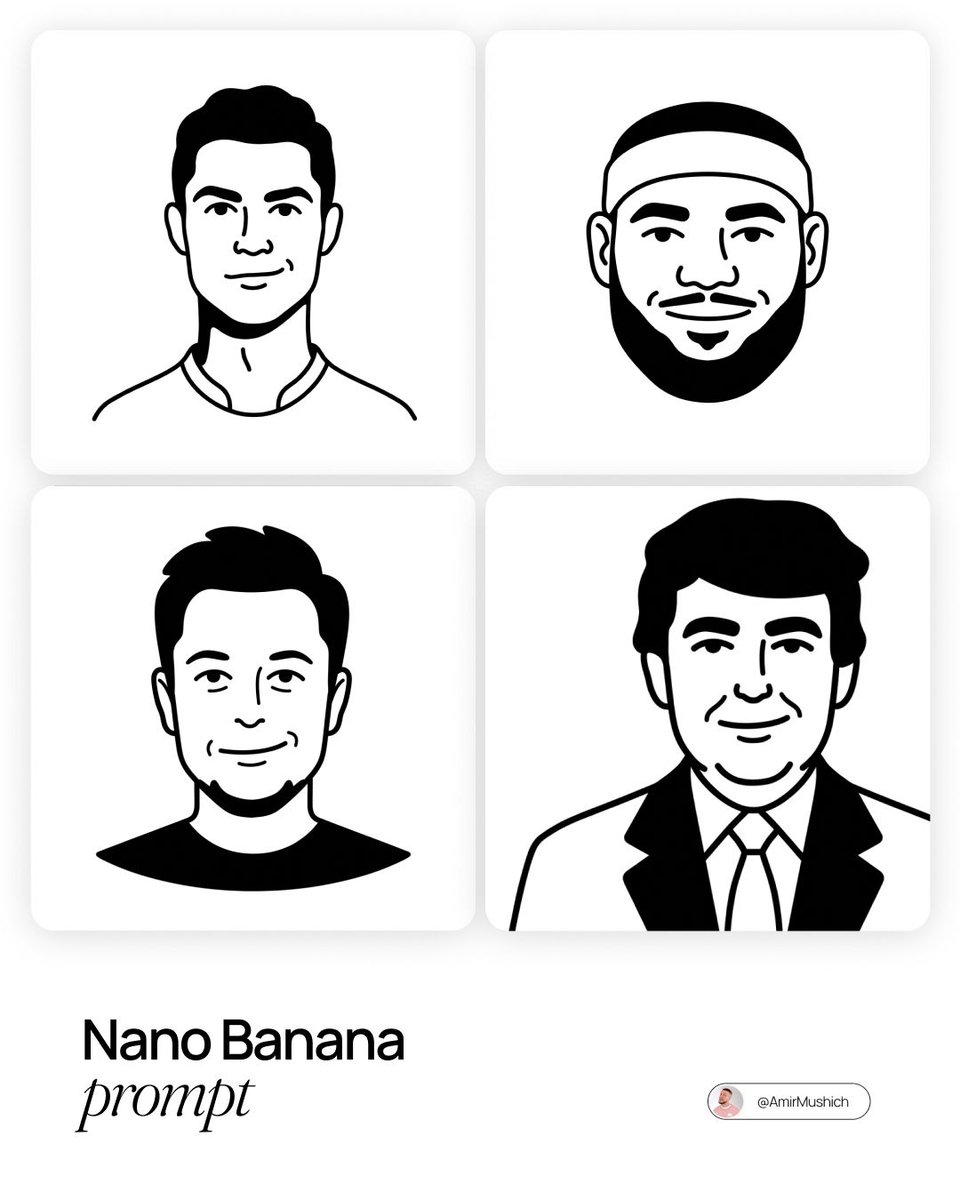 简约而不简单的 Notion 风格插画 效果图