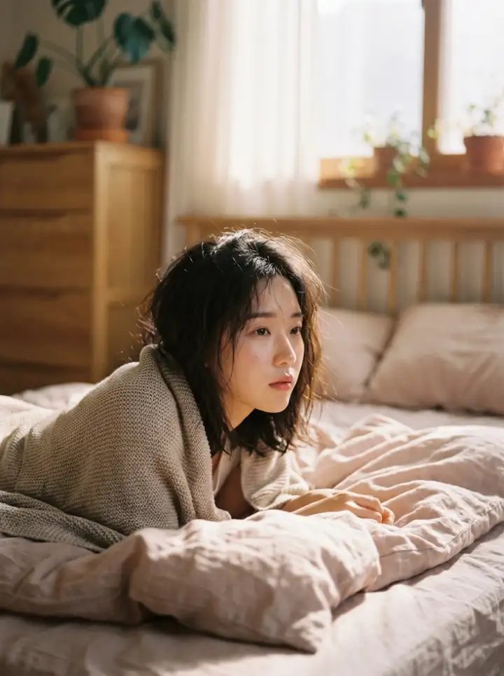 iPhone随手拍：校服女生宿舍下铺的真实午后 效果图