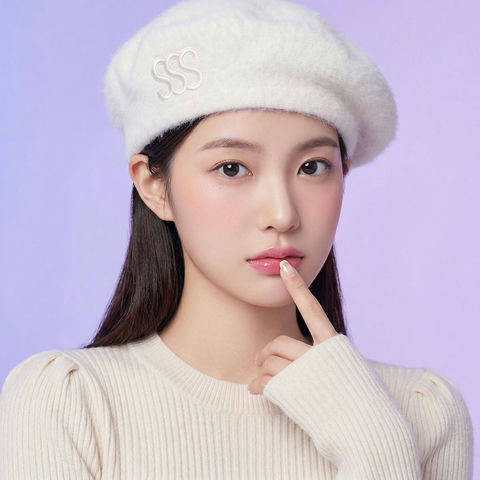 紫调柔光下的纯真冬日少女 效果图