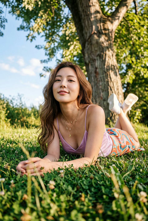 一张漂亮女生的自拍照 效果图