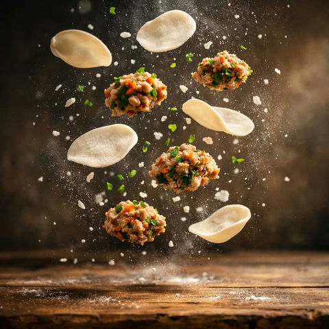 饺子电影级写真 效果图