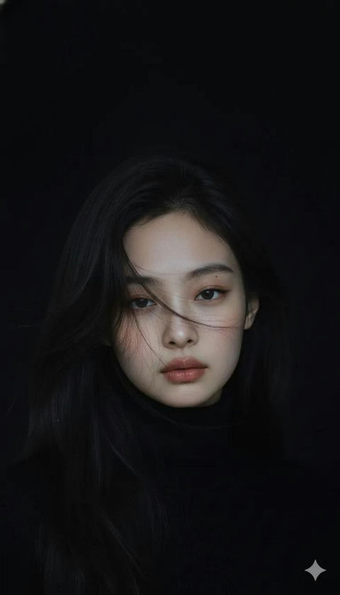 暗夜光影清冷美人 效果图