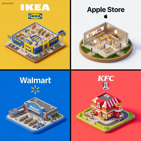 微缩品牌立体模型 效果图