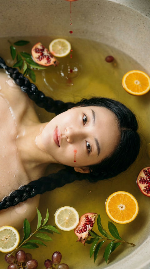 清冷女神浴缸微光梦 效果图
