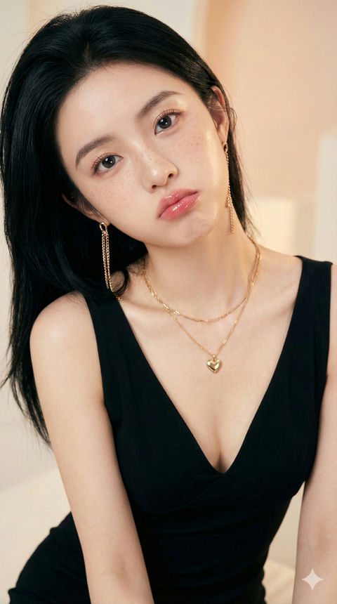 撒娇少女特写 效果图