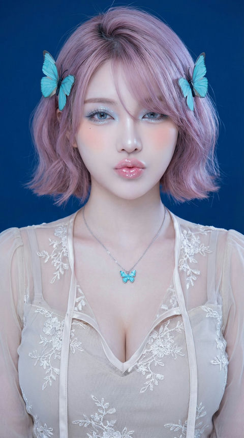 冰蓝瓷肌少女 效果图