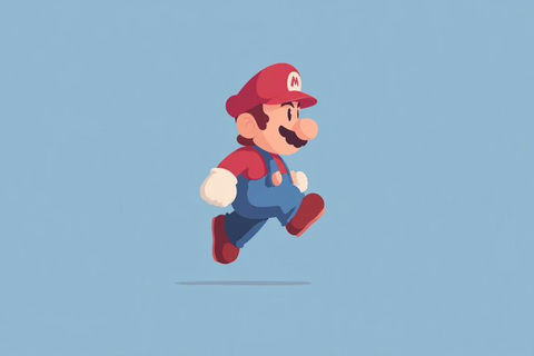 极简几何人物插画 效果图