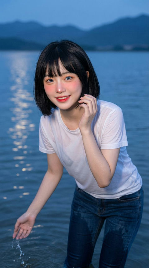月光水域的俏皮定格 效果图