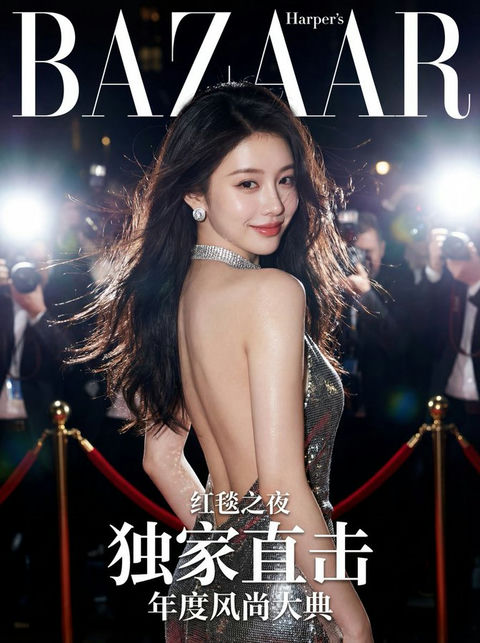 国际顶流时尚杂志封面 效果图