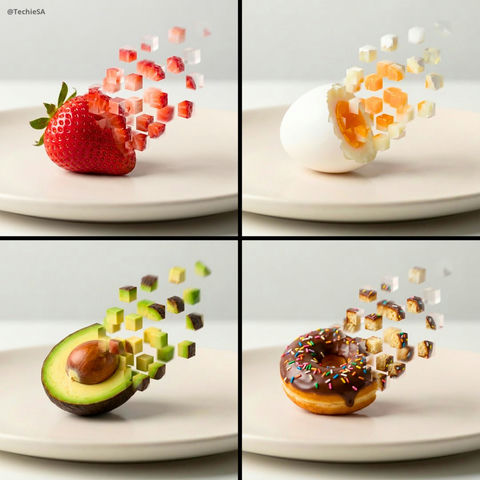 极简主义食物摄影作品 效果图