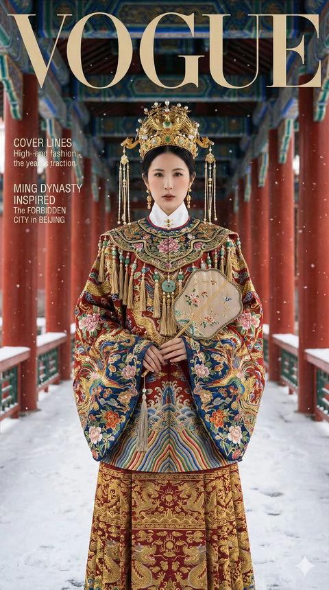 一生要出片的中国女人系列之故宫打卡 效果图
