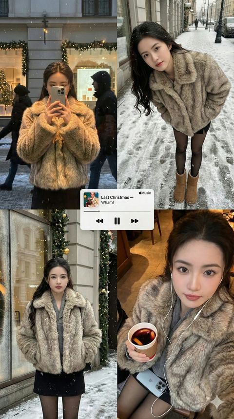 雪景下的精灵 效果图