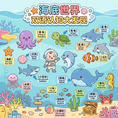 双语认知大发现-海底世界 效果图