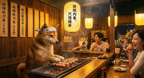 日式居酒屋狗狗烤串 效果图