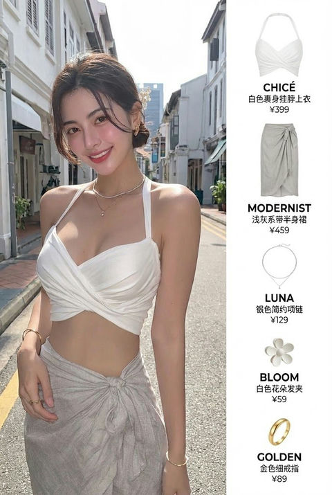 一键OOTD 效果图